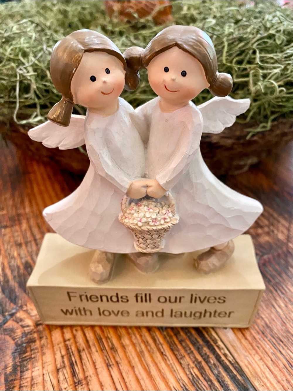 Pavilion Elements Two Angels Figurine
